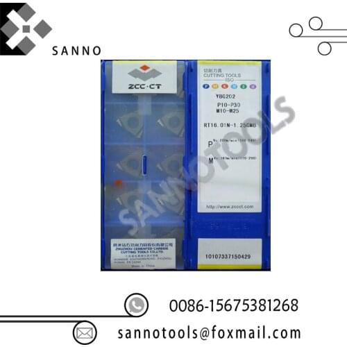Free shipping! High quality 10pcs/lots threading blade tools YBG202 RT16.01N-1.25GMB cnc carbide threading inserts
