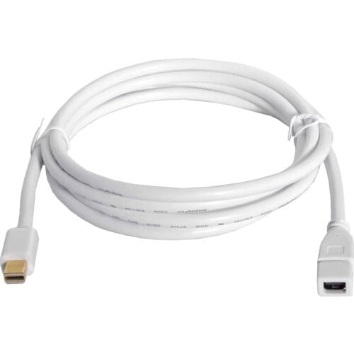 CY 6ft Mini DisplayPort male to Mini DP DisplayPort Female extension cable 1.8m for LED Cinema Display