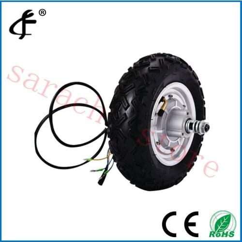 10" 800w 36V vacuum tire electric scooter front wheel hub motor ,skateboard electric motor ,electric wheel hub motor
