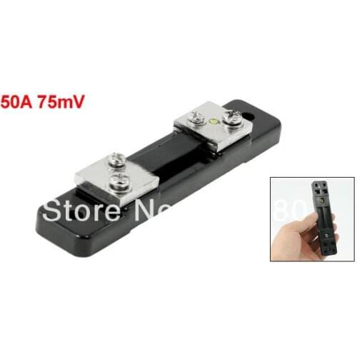 FL-2 50A 75mV DC AC Current Shunt Resistor For Panel Analog Ammeter Digital Amp Meter