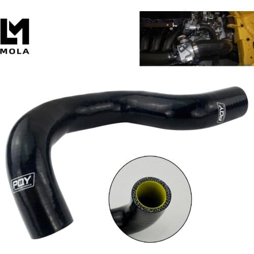 SILICONE RADIATOR HOSE KIT FOR K20-K24 SWAP EG EK CRX EF SOL INTEGRA CIVIC BLACK & YELLOW LX1306BK