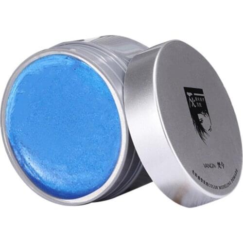 Lightweight 120g Universal Hair Colour Styling Wax Dye Cream Disposable Hair Dye Wax Washable for Male