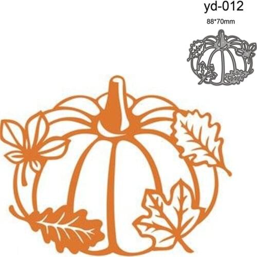 Metal Cutting Dies Cut Mold pumpkin Decoration Scrapbook Paper Craft Knife Mould Blade Punch Stencils