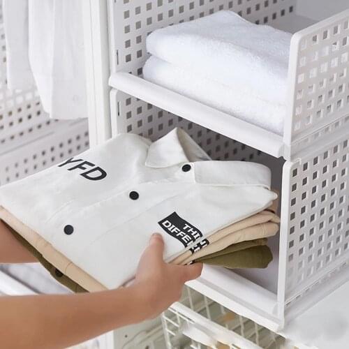 Multifunctional Storage Rack Cube Folding Storage Box Bedroom Clothes Organizer Box Drawer Bathroom Shelf Organizer Kitchen Rack