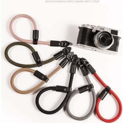 Handmade nylon Digital Camera Wrist Hand Strap Grip Paracord Braided Wristband for Fuji X-T30 X-T1 X-T2 X-E3 X-T20 X-H1 X-A2