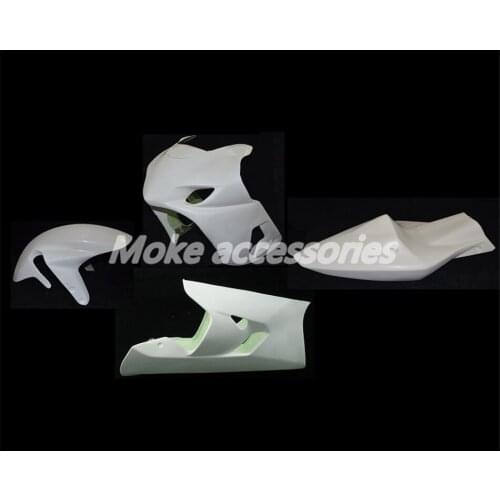 Fiberglass Racing Full Fairing Kit For GSXR1000 2003-2004 Motorcycles Cowlings unpainted