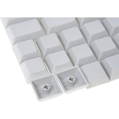 LX9B Pbt Keycaps DSA Blank Keycaps for Ergodox Mechanical Gaming Keyboard DSA Profile