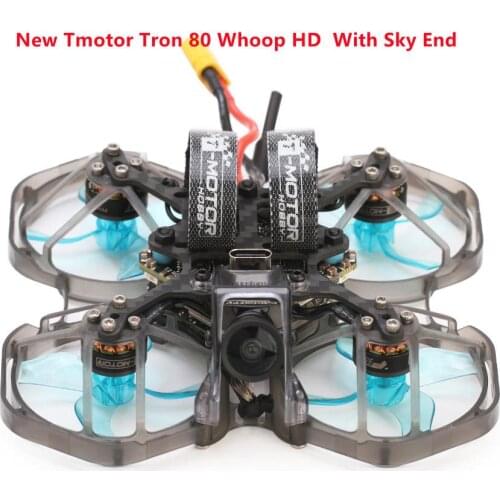 TMOTOR T-motor TRON 80 WHOOP HD Digtal VTX Drone 80mm FPV Frame For Freestyle Version With F1103 Brushless Motor DIY PARTS