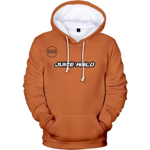 Juice Wrld Hoodies Men Women Popular Sweatshirts Juice WRLD Harajuku Style Hoodies Casual Coats Tops Print Hot Fashion Hooded