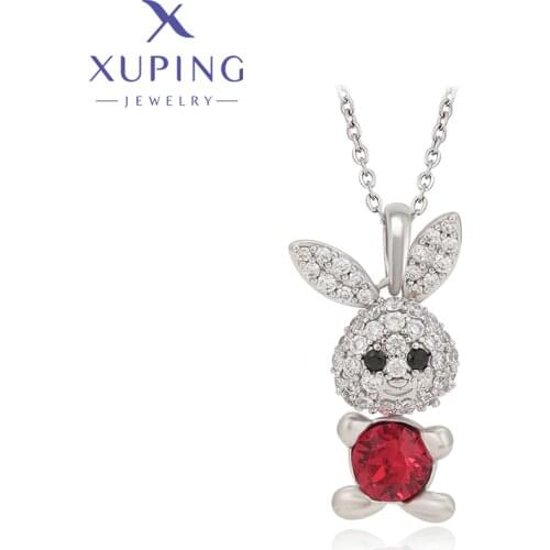 Xuping Jewelry New Arrival Animals Crystals Pendant Necklace for Women Exquisit Gift 810578392