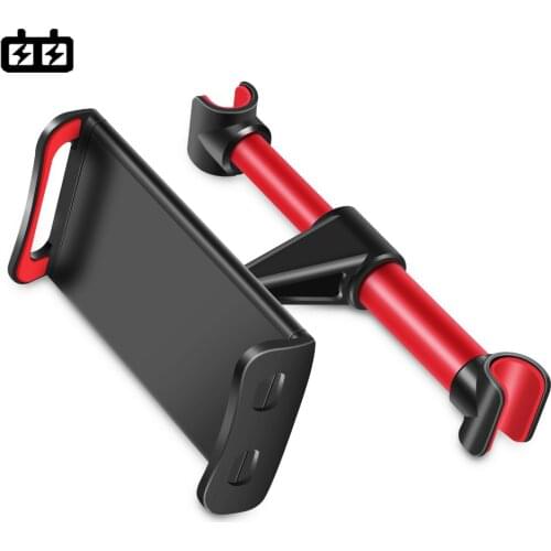 Car Rear Pillow Phone Holder Tablet Car Stand Seat Rear Headrest Mounting Bracket for iPhone X8 iPad Mini Tablet 4-11 Inch