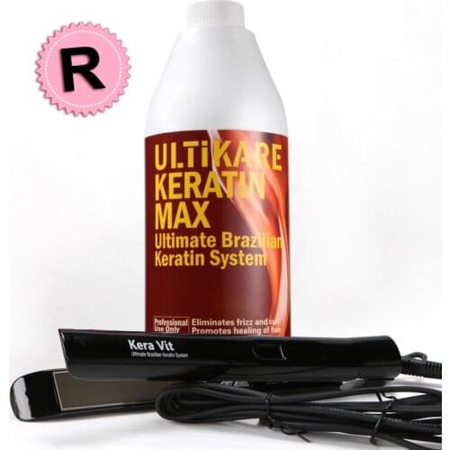 Brazilian Keratin Treatment 12% formaldehyde content 1000ml Chocolate and Hair Flat Iron Keratin Smoothing Hair Care Products