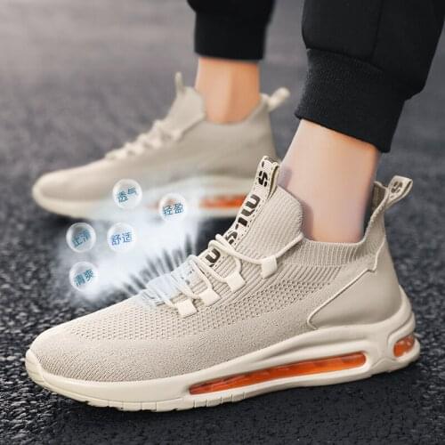 Leisure sport sapato para mens for Light Sneaker hot summer Breathable breathable on sneaker zapatos sale solid slip mesh 39 de