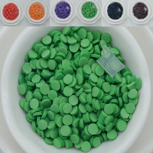 65g Dot shape Clay polymers Slices, Colorful Clay Sprinkles for Phone Decoration,Scrapbook DIY,Crystal Mud Filling,Embellish
