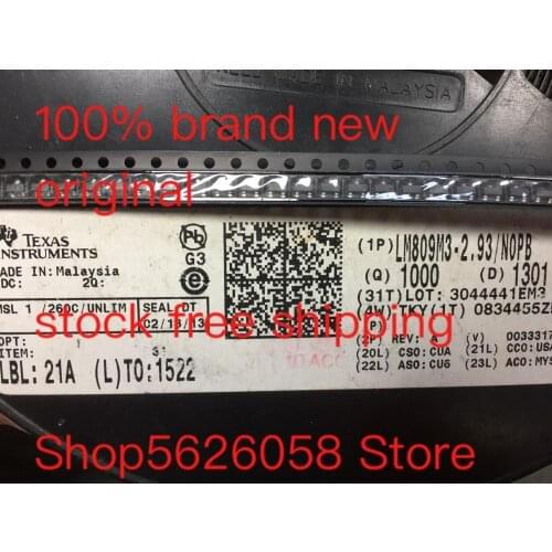 LM809M3-2.93/NOPB LM809M3-2.93 LM809M3 100% new original freeshipping 50PCS/LOT STOCK