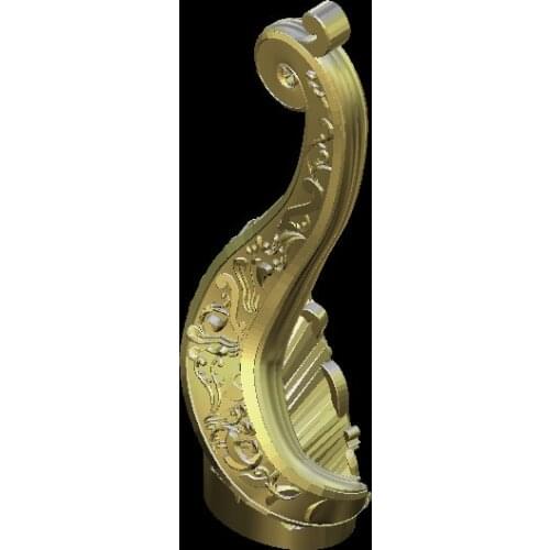 Furniture table desk cabinet chair sofa bed leg 3D model STL format file Artcam N81