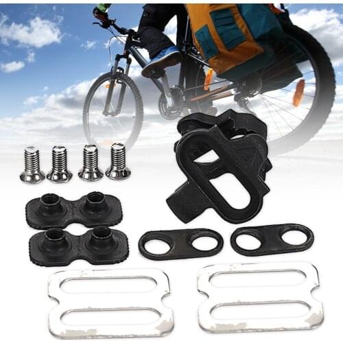 Bicycle Pedals Cleat Set PSD Mountain Bike Pedal Locking Plate Cleats For Mtb Mountain Bike Cycling Shoes Multi-Release