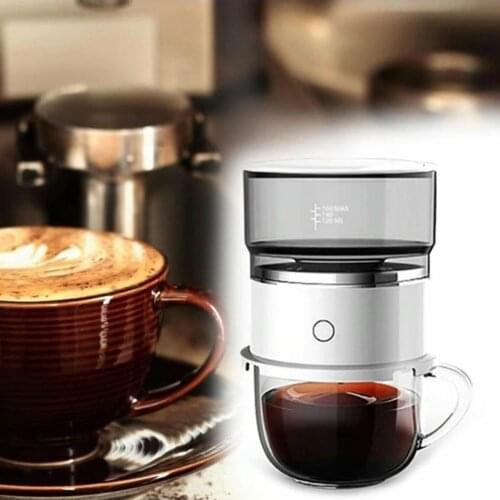 New Portable Electric Coffee Machine Pocket Coffee Dripper Automatic Coffee Maker Coffeeware Espresso Accessories Dripshipping