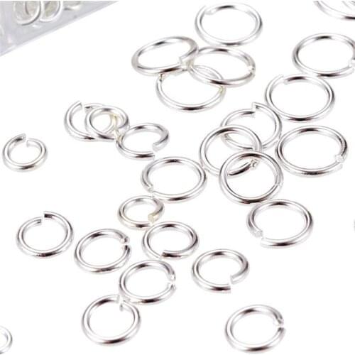 1 Box Brass Open Round Jump Rings 4mm/5mm/6mm/7mm/8mm/10mm Jump Ring Mixed Close but Unsoldered Jumpring