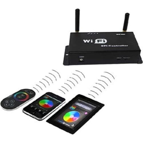 LED WiFi SPI Controller for LPD6803 TM1809 WS2801 WS2811 TLS3001 UCS1903 etc IC dream color Strip lights