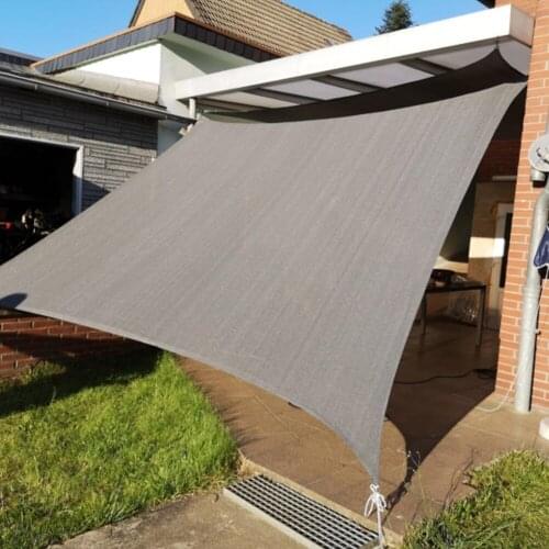 Waterproof Sun Shade Sail Triangle Sunshade Sail Outdoor Awings Canopy Awning Camping Sun Shelter Tent Garden Patio Supplies