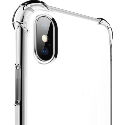 1.5mm High Quality Airbag Shock Proof Phone Case for iPhone X Xs Max XR 7 8 Plus 11 12 Pro Max Clear Transparent Soft Back Cover