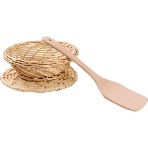 1Pcs wood Shovel Cookware Natural Wooden Cooking Utensils Bamboo Wood Turners Kitchen Tool vintage Spatula Kitchen Accessories