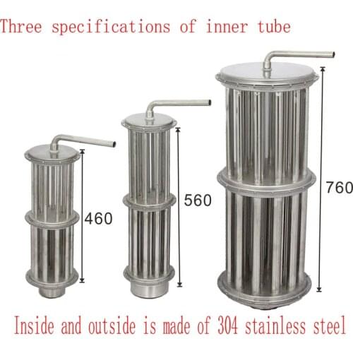 460 / 560 / 760 Coil Cooling Pipe Cooler Steaming Equipment Wine Making Equipment Condensation Pipe Distillation Cooling Devi