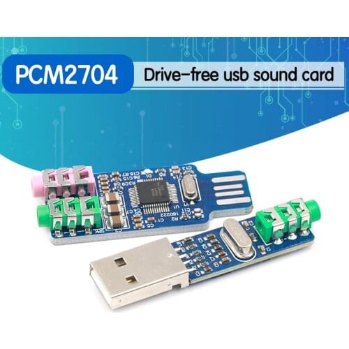 5V Mini PCM2704 USB DAC HIFI USB Sound Card USB Power DAC Decoder Board Module For Arduino Raspberry Pi 16 Bits