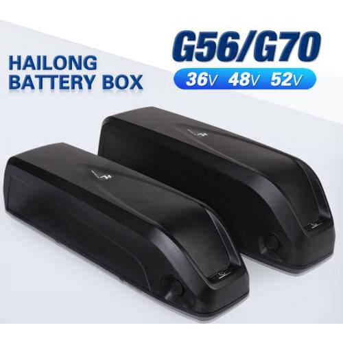 G56 G70 Battery Box HaiLong Battery downtube Battery Case Housing Down Tube For 21700 Cells 18650 Cells 13S4P 10S7P 13S5P 14S5P