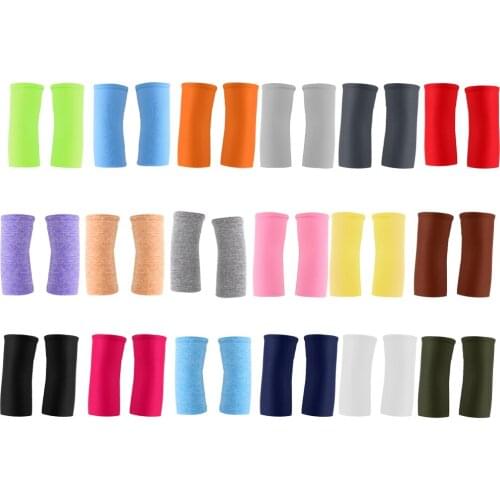 Sport Arm Compression Sleeve Elbow Protector Support Brace Sports Elbow Sleeves 17cm For Softball Football Outdoor Sports