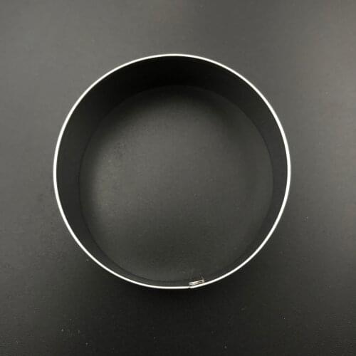 Round Shaped Stainless Steel Biscuit Cookie Cutters DIY Stainless Steel Cake Mold Kitchen Bakeware Tool Baking Mold
