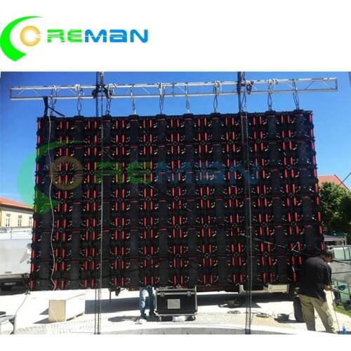 Coupons aliexpress hub75 SMD HD P6 module flat inchs led display screen