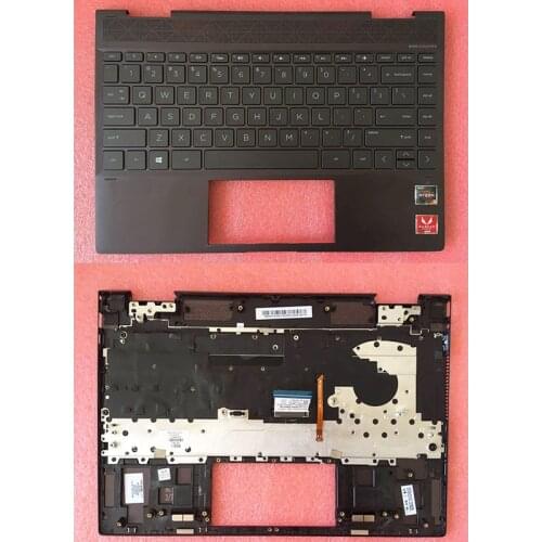 L23704-001 For HP ENVY X360 13-AG 13-AG0007AU 13-AG0006AU Laptop Palmrest keyboard US Layout with Backlight