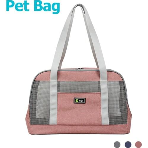 Portable Dog Carrier Bags Fashion Outdoor Travel Four Sides Breathable Durable Pet Cat Handbag Cats Single Shoulder Bags Dog Bag