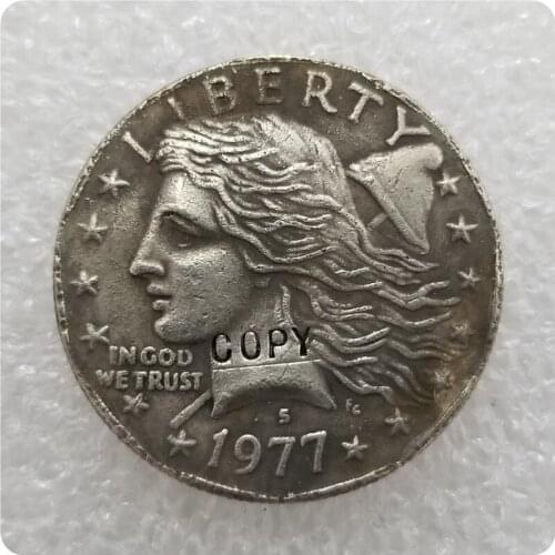 USA 1977-S GASPARRO PATTERN DOLLAR COPY COINS