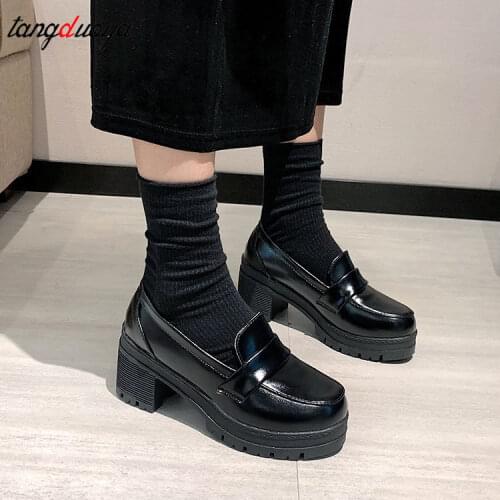 Women girl Uniform Shoes Uwabaki Japanese JK Round Toe Women Girls School Students Lolita shoes Cosplay Shoes low heel women