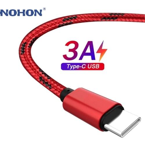 1 2 3 m USB Type C Fast Charging Data Cord Charger Cable For Samsung S10 S9 S8 Xiaomi Huawei Mobile Phone Origin Wire Long Short