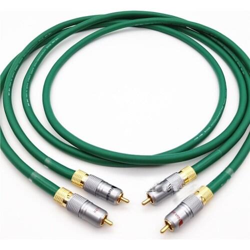 High Quality Hifi audio 2328 Copper HiFi Audio cable RCA interconnect cable 1m audio video cable for hifi audio