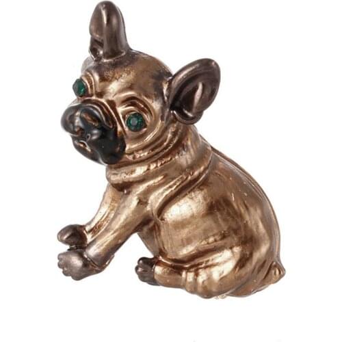 WWLB Fashion Cute Small Dog Brooches For Women And Kids Enamel Animal Brooch Pin Coat Dress Accessories Bijouterie Broches Gift