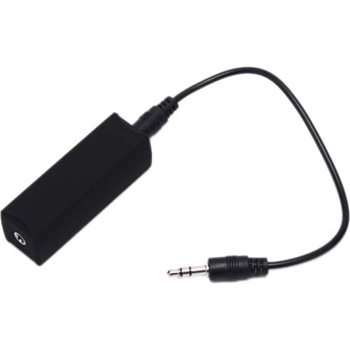 Ground Loop Noise Filter Isolator & 3.5mm Cable for Home Stereo Car Audio System Ground Loop Noise For Isolator r30