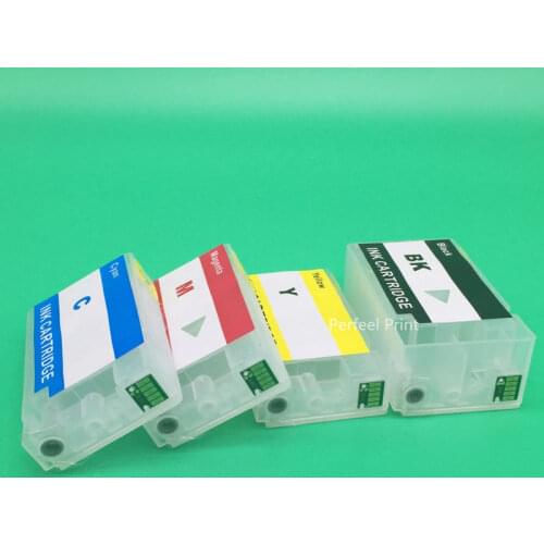 4 Color PGI1200 PGI1200XL Empty Refillable Cartridge With Permanent Chip For Canon MAXIFY MB2020 MB2320 MB2120 MB2720 BK C M Y