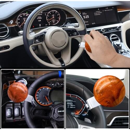 Car Styling Steering Wheel Booster Ball Power Handle Ball Hand Control Power Handle Grip Spinner Knob Grip Knob Turning Helper