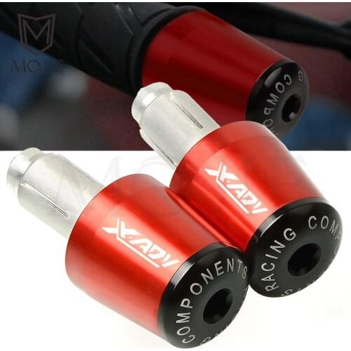 For HONDA XADV X-ADV 750 2017 2018 7/8 22mm Motorcycle Handlebars Grips Ends Bar Ends XADV X-ADV Handlebar Caps Handle Bar Grips