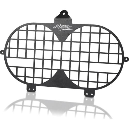 For Honda XRV750 Africa Twin 1996 1997 1998 1999 2000 2001 2002 Motorcycle Vintage Headlight protection Grill Light Lamp Cover