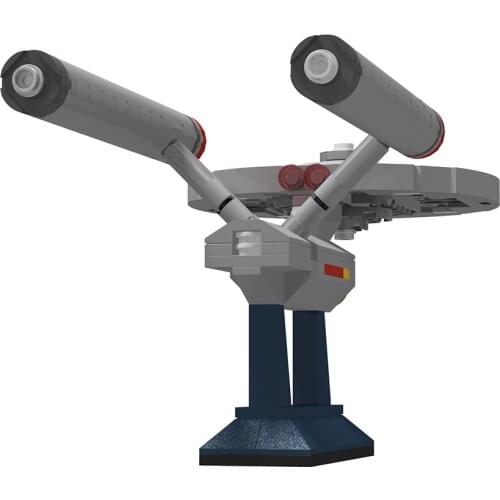 Ipinmoc Mini 6021 Star Trek-Series Toys NCC-1701 Blockade Runner Set Educational Building Blocks Bricks Kid