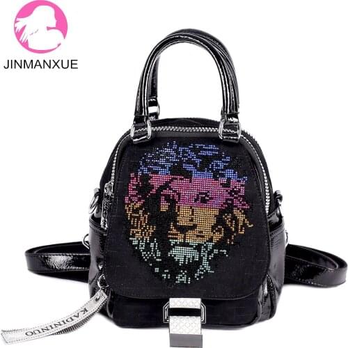 JINMANXUE Women's Backpacks With Sequins