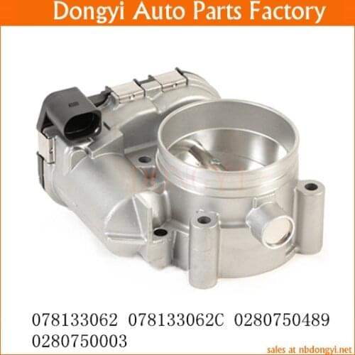 Throttle Body OE NO. 078133062 078133062C 0280750489 0280750003