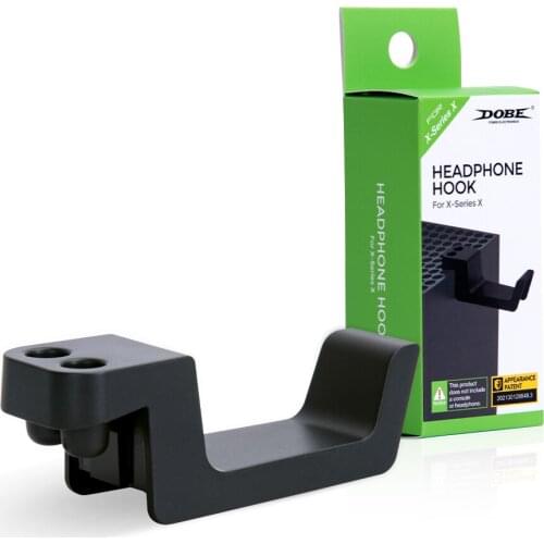 ABS Headphone Hook for X Box Series X Console Mount Rack Earphone Holder Bracket XSX Hanger Headset Storage Stand Game Accessory