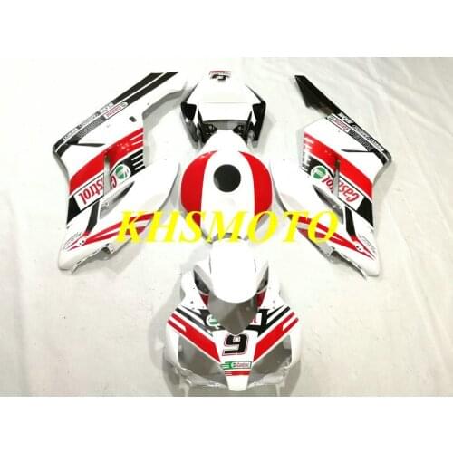 Motorcycle Fairing kit for CBR1000RR 04 05 CBR 1000RR 2005 2004 cbr1000rr ABS Red white Fairings set+gifts HS63